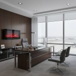 شومینه برقی 100x50 با گرما