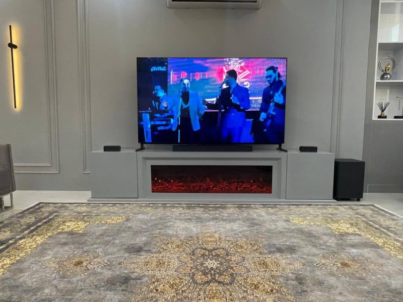 شومينه برقي به همراه ميز ال سی دی TV - Image 1
