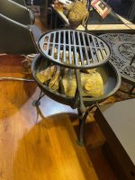 آتشدان هیزمی با صفحه استیک پز مدل کاسه ای گرد - Image 4