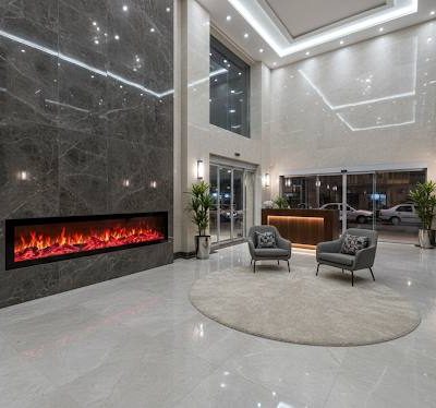 شومینه برقی 200x45 سفارشی